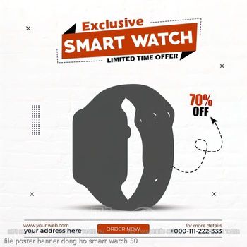 file poster banner dong ho smart watch 50