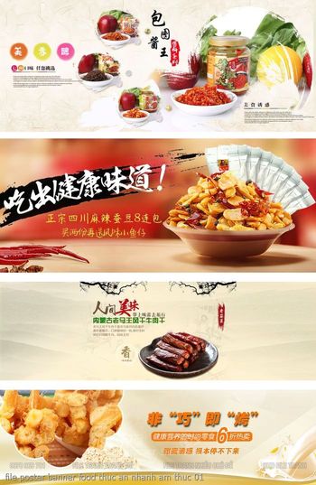 file poster banner food thuc an nhanh am thuc 01