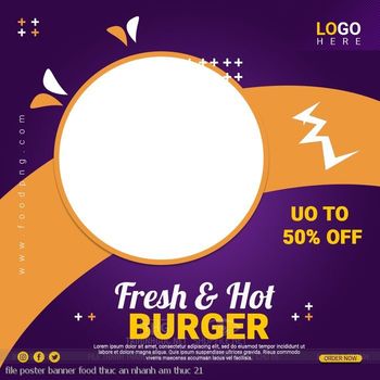 file poster banner food thuc an nhanh am thuc 21