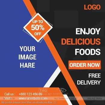file poster banner food thuc an nhanh am thuc 22