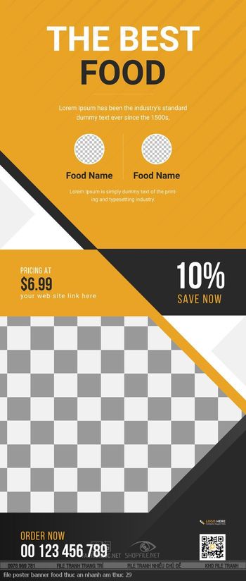 file poster banner food thuc an nhanh am thuc 29