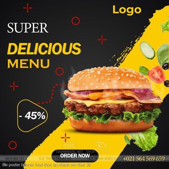 file poster banner food thuc an nhanh am thuc 36