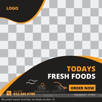file poster banner food thuc an nhanh am thuc 39