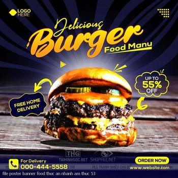 file poster banner food thuc an nhanh am thuc 53