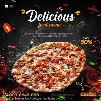 file poster banner food thuc an nhanh am thuc 56