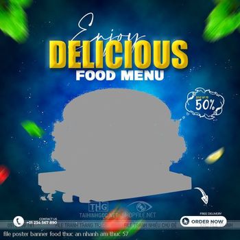 file poster banner food thuc an nhanh am thuc 57