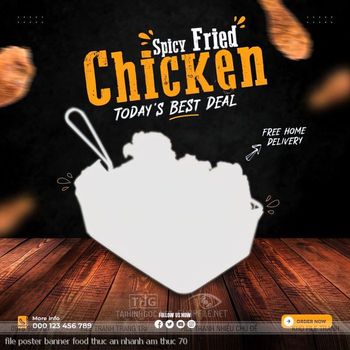 file poster banner food thuc an nhanh am thuc 70