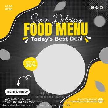 file poster banner food thuc an nhanh am thuc 79