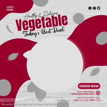 file poster banner food thuc an nhanh am thuc 80