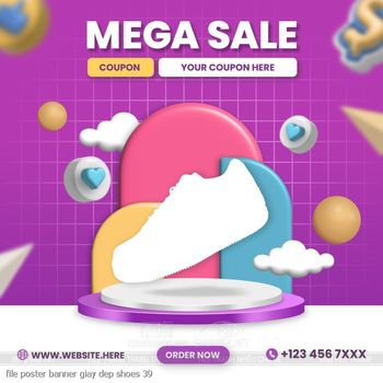 file poster banner giay dep shoes 39