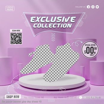file poster banner giay dep shoes 40