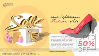file poster banner giay dep shoes 43