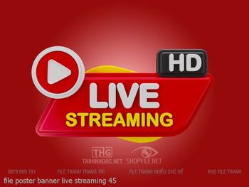 file poster banner live streaming 45