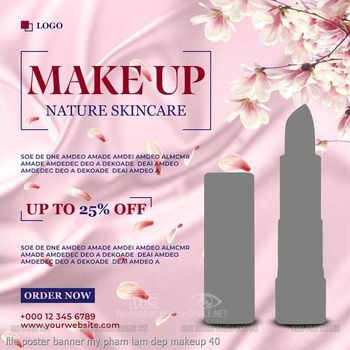 file poster banner my pham lam dep makeup 40