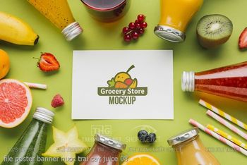 file poster banner nuoc trai cay juice 08