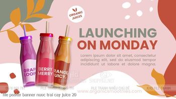 file poster banner nuoc trai cay juice 20