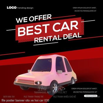file poster banner oto xe hoi car 030