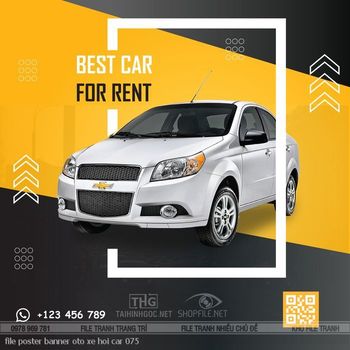 file poster banner oto xe hoi car 075