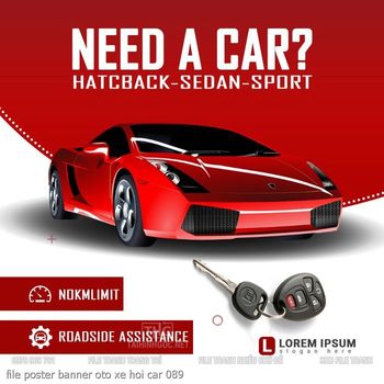 file poster banner oto xe hoi car 089