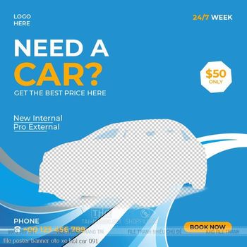 file poster banner oto xe hoi car 091