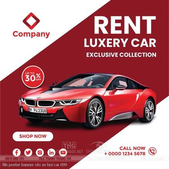 file poster banner oto xe hoi car 099