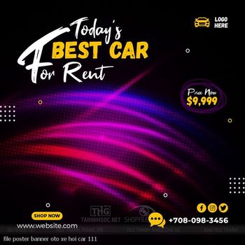 file poster banner oto xe hoi car 111