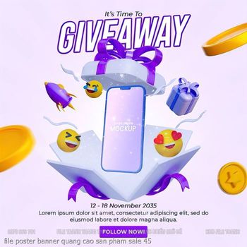 file poster banner quang cao san pham sale 45