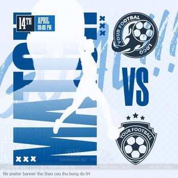 file poster banner the thao cau thu bong da 04