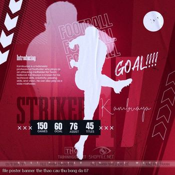 file poster banner the thao cau thu bong da 07