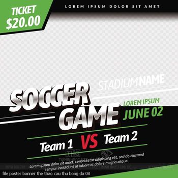 file poster banner the thao cau thu bong da 08