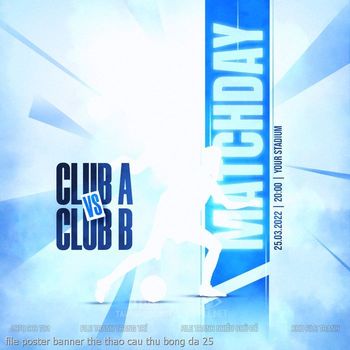 file poster banner the thao cau thu bong da 25