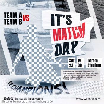 file poster banner the thao cau thu bong da 26