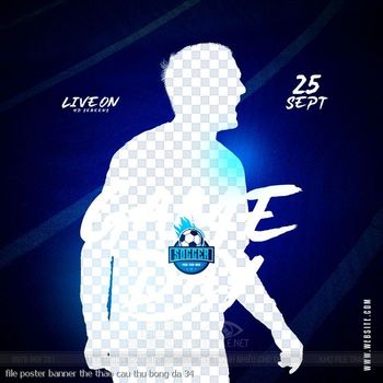 file poster banner the thao cau thu bong da 34