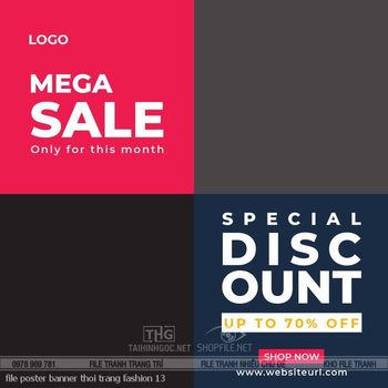 file poster banner thoi trang fashion 13