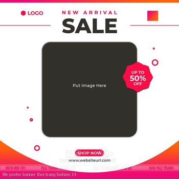 file poster banner thoi trang fashion 14