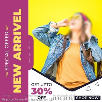 file poster banner thoi trang fashion 18