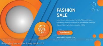 file poster banner thoi trang fashion 23
