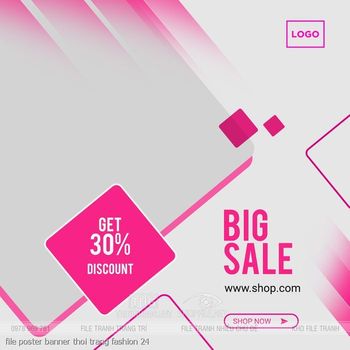 file poster banner thoi trang fashion 24