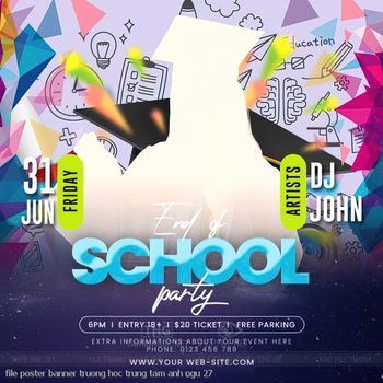 file poster banner truong hoc trung tam anh ngu 27