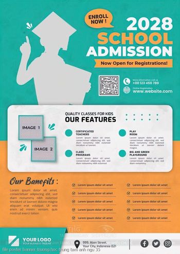 file poster banner truong hoc trung tam anh ngu 35