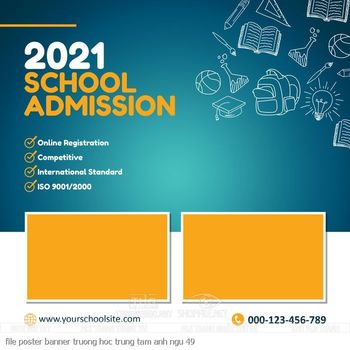file poster banner truong hoc trung tam anh ngu 49
