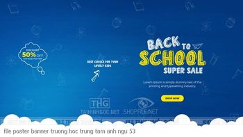file poster banner truong hoc trung tam anh ngu 53