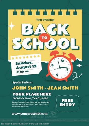 file poster banner truong hoc trung tam anh ngu 60