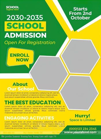 file poster banner truong hoc trung tam anh ngu 74