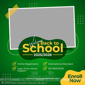 file poster banner truong hoc trung tam anh ngu 77