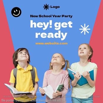 file poster truong hoc school tieng anh tre em 12