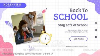 file poster truong hoc school tieng anh tre em 17
