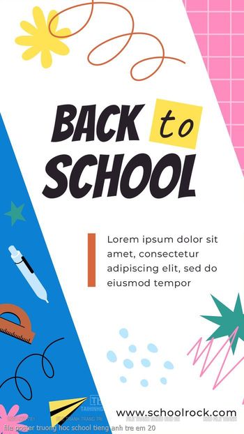 file poster truong hoc school tieng anh tre em 20