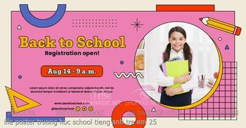 file poster truong hoc school tieng anh tre em 25