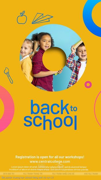 file poster truong hoc school tieng anh tre em 33